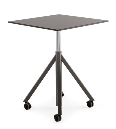 Embru eq airdesk tisch anthrazit auf rollen besprechung workshop hoehenverstellbar