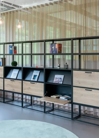 Système modulaire eQ avec éléments Frame