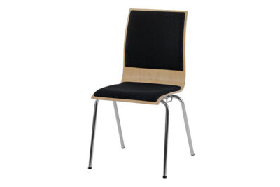 With seat and back cushions